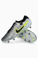 Бутсы Nike Tiempo Legend 10 Elite SG-PRO Player Edition - серебряный