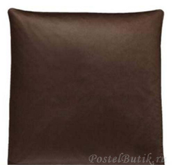 Наволочка 50x70 Elegante Basic коричневая Германия