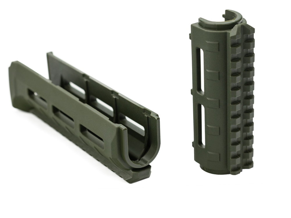 Цевье АК с планками Пикатинни и слотами M-LOK