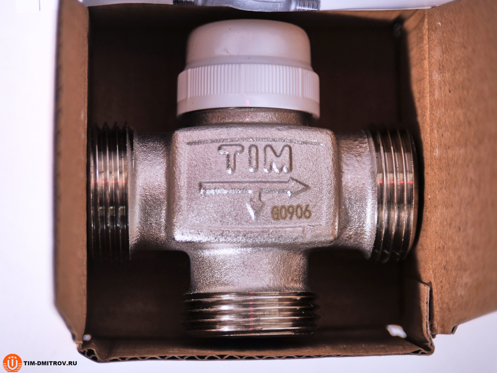 Термосмеситель 1" 35-60* TIM (BL7661Х04)