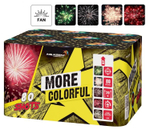 Батарея салютов "More Colorful" MC122 80 залпов * 0.8"