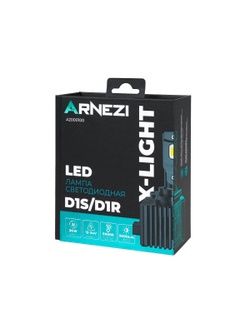 Лампа светодиодная 12/24V D1S/D1R 36W 3000lm 6000K ARNEZI X-Light LED 2 шт. DUOBOX IP68 A2000100