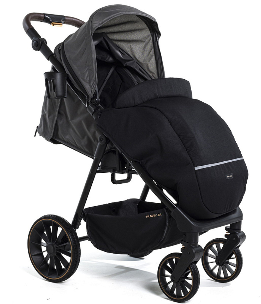 Прогулочная коляска Bebizaro Traveller BD211 (BZBE/02) Graphite
