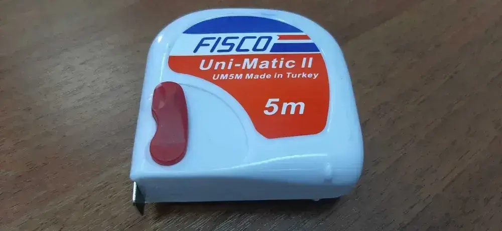 FISCO Измерительная рулетка Строительная 5м x 19мм