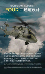 Радиоуправляемый вертолет военный WLtoys XK K170 UH-60L 6G осевой гироскоп , бесколлекторный мотор