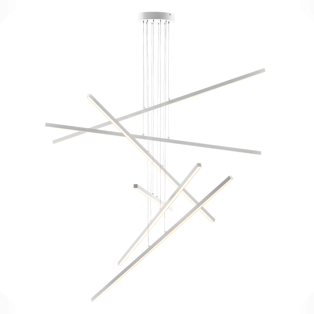 Citilux Стиг CL203260 LED Люстра подвесная с пультом Белая