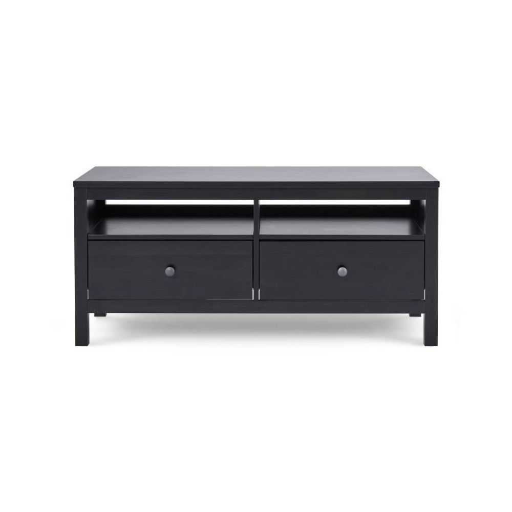 Тумба под ТВ Хемнэс Hemnes/ Кымор, 124х47х57 см, черный