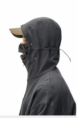 Худи Nothomme Zipper face Heavyweight 400g hoodie
