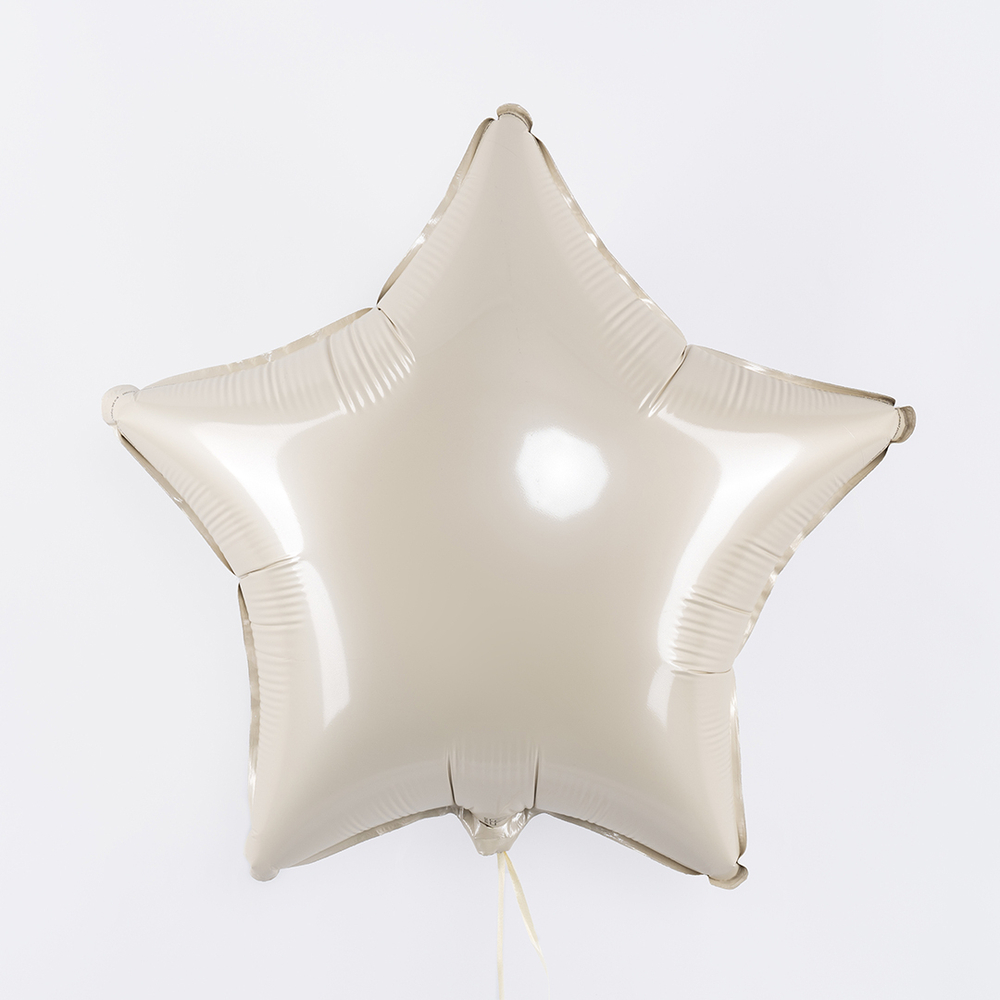 Звезда 18" Кремовый, сатин Fm