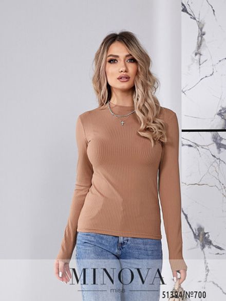 Водолазка 700-мокко Minova Фото 2