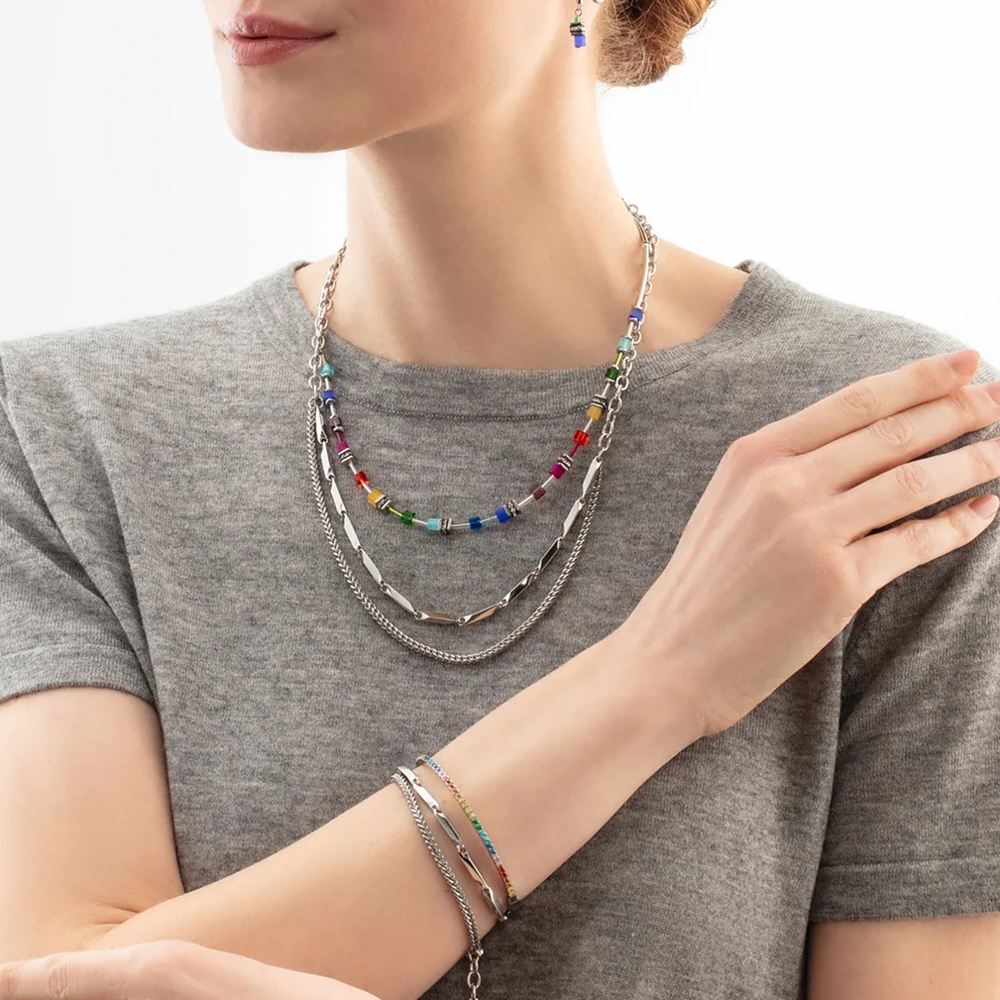 Колье Coeur de Lion Silver 0801/10-1700