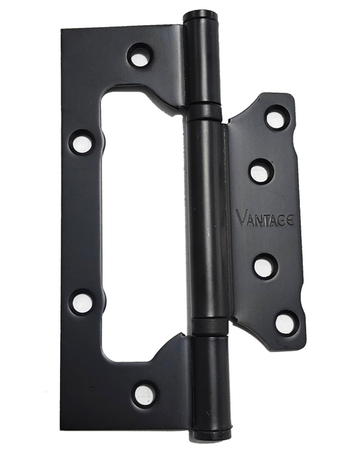 Петля без врезки B2-BL 125x7 5 x2.5 (черный)