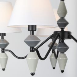 Люстра Rivoli   2096-305 5 х Е14 40 Вт классика