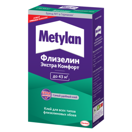 Клей для обоев Метилан 3000296 Флизелин Экстра Комфорт 300 гр.