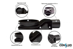 Душевой лоток Pestan Confluo Slim Line 550+