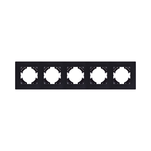 Рамка 5-постовая, черный Kollinger Aspekt AT5BK