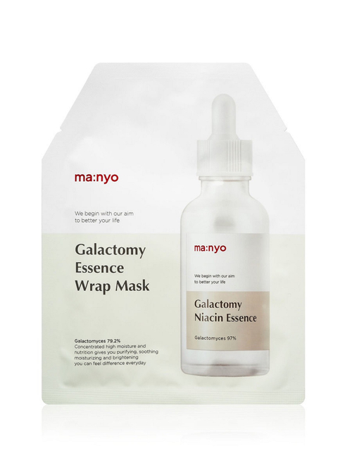 Manyo Galactomy Essence Wrap Mask гидрогелевая маска для для лечения воспалений и акне