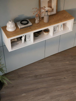 IKEA Полка настенная HEMNES,148*37*34, из массива сосны, белый, КЫМОР (ХЕМНЭС ИКЕА)