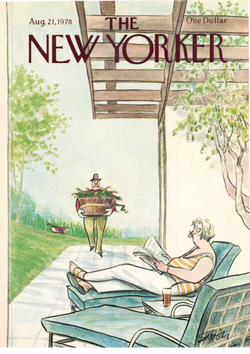 Журнал The New Yorker 21-08-1978, обложка