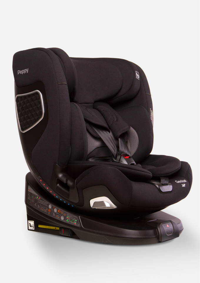 Peppy Автокресло Genius 0-36 I-Size 40-150 см (Black)