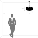 713267 Люстра NOVARA 6x40W E14 ЧЕРНЫЙ МАТОВЫЙ