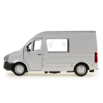 Модель ин. мет. "Mercedes-Benz Sprinter" 14см, двери, серебристый, коробка SPRINTERVAN-14-SR(Технопарк)