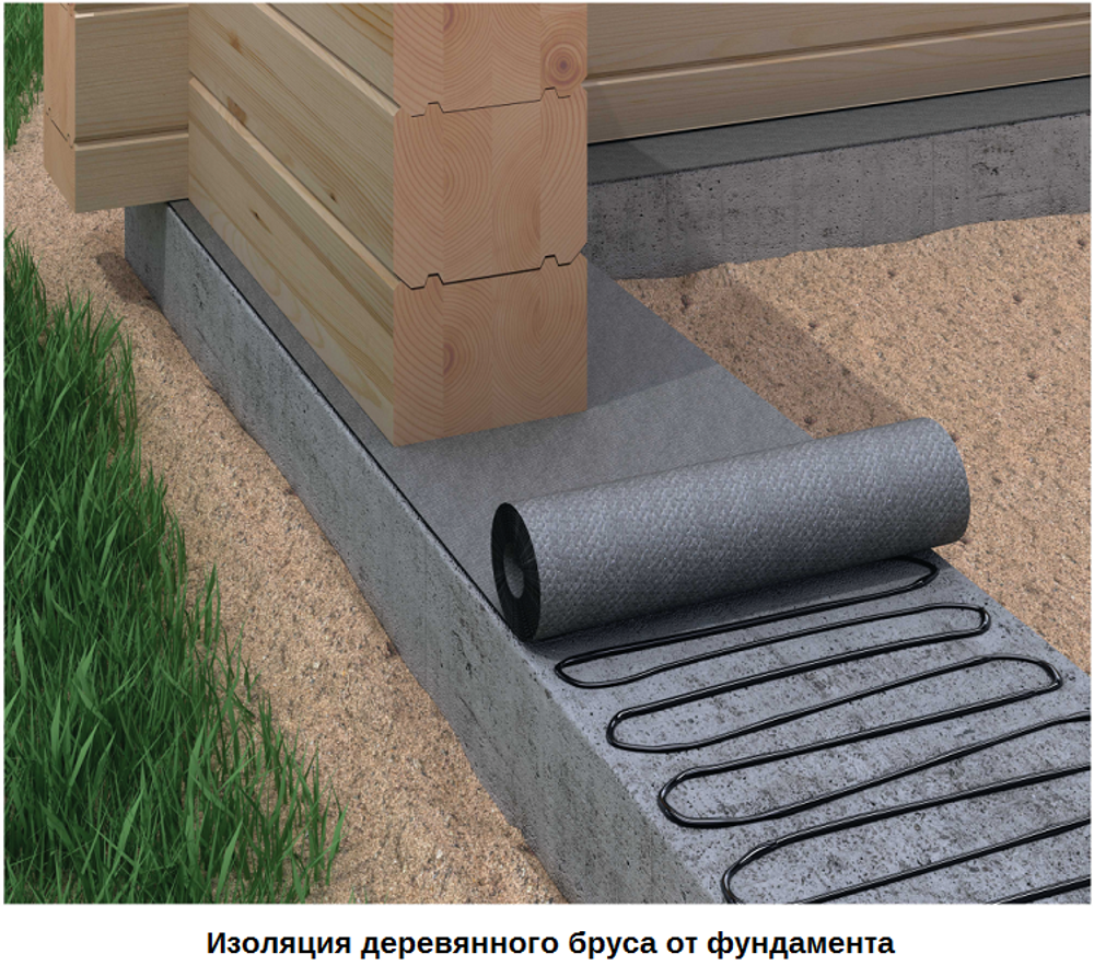 Гидроизоляция отсечная Технониколь 200 0,2х20 м