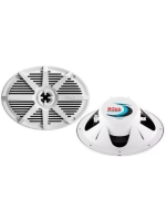 Динамики 350W 6"x9" 2-х полосные, встраиваемые, 2шт., белый