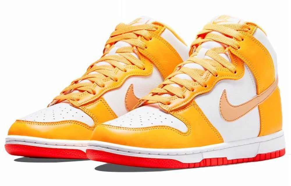 Кроссовки Nike Dunk University Gold (Женская размерная сетка)