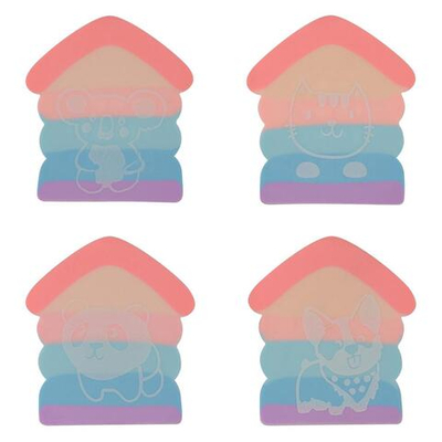 Ластик "HappyGraphix. Домики" (Альт)