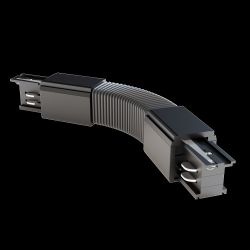 Коннектор гибкий для трехфазного шинопровода Maytoni Trinity TRA005CF-31B