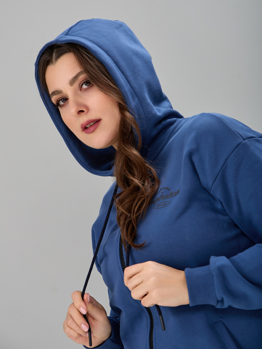 Костюм с брюками КБфн-055/индиго