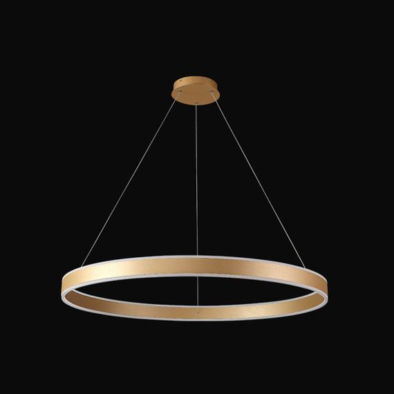 Подвесная люстра Crystal Lux MUCHOS SP88W LED D1000 GOLD