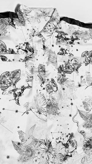 Рубашка шелковая Mia-Amore UNONA 7237 Юнона