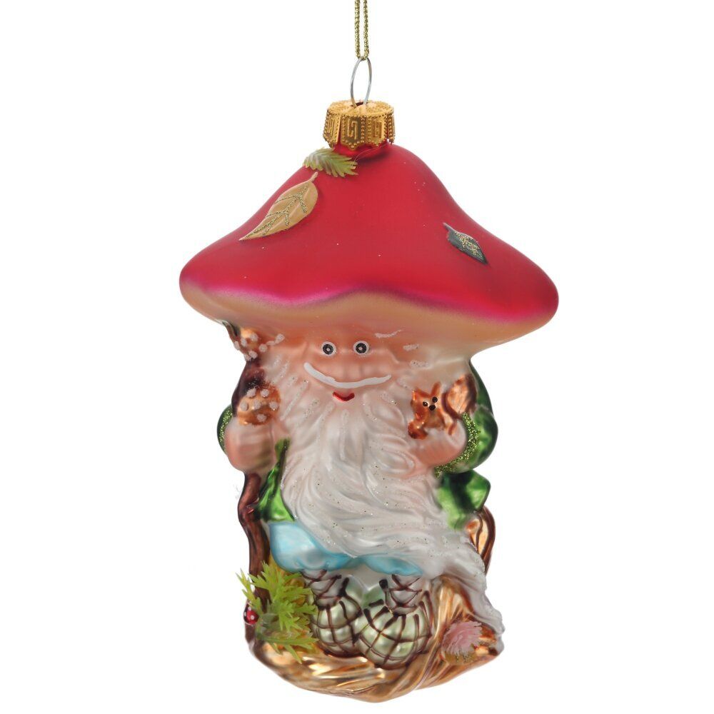 GAEM Украшение новогоднее "Гриб", L8 W8 H13 см