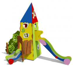 Игровой комплекс 070941 для детей 4-6 лет для уличной площадки