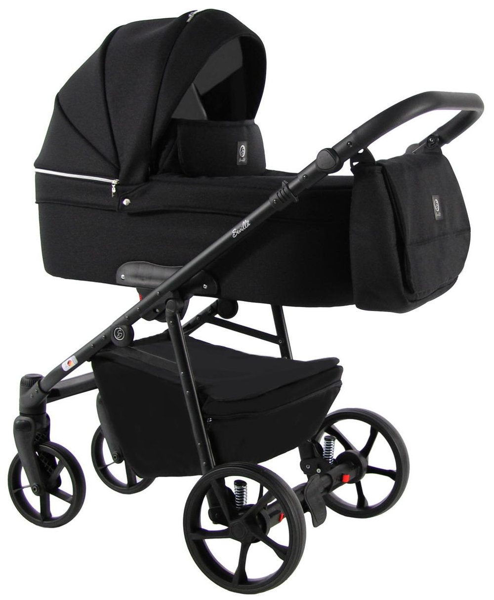 Детская коляска Sevillababy Air 2 в 1 чёрный
