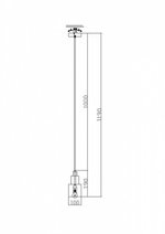 Подвесной светильник Freya Moke FR4006PL-01BS