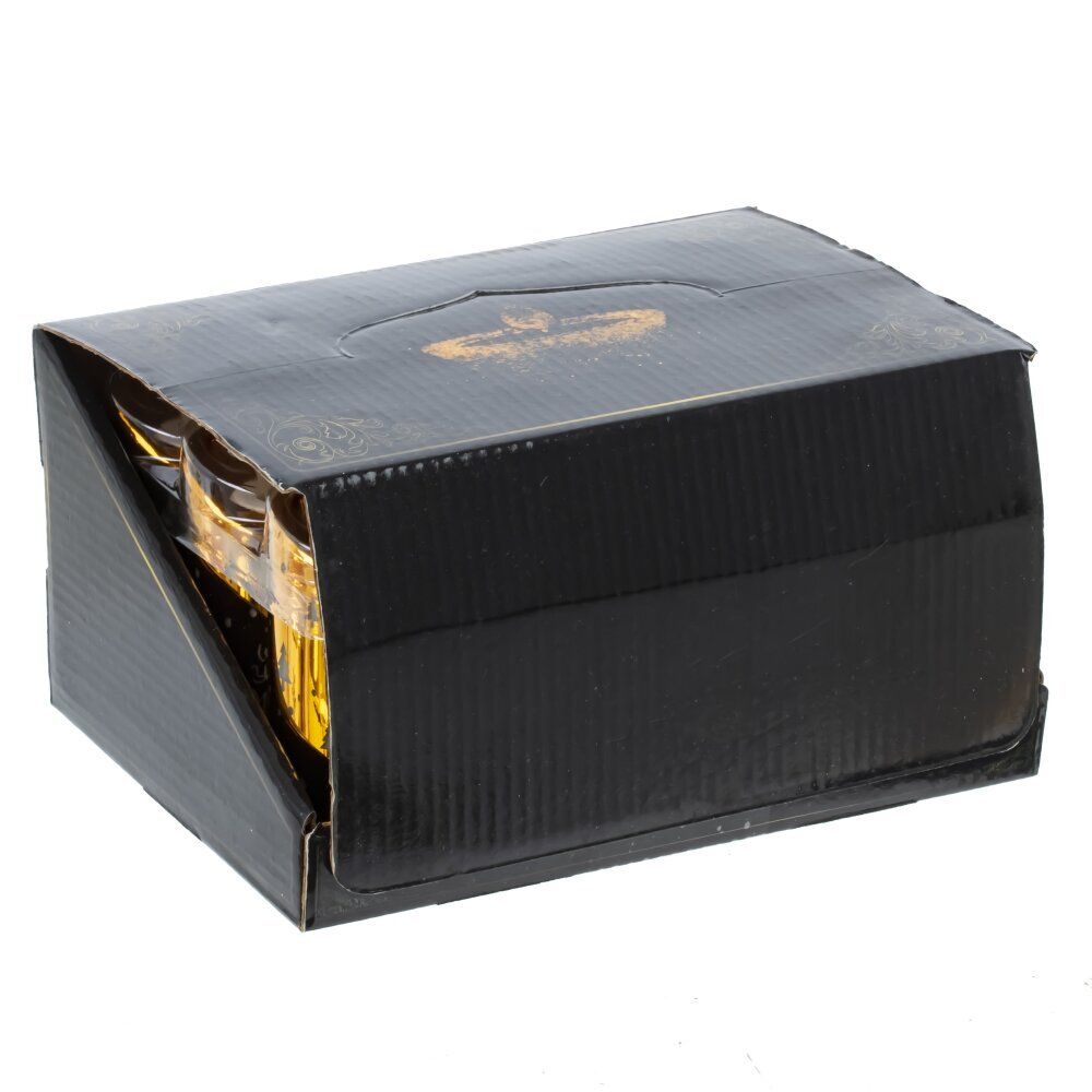 GAEM Изделие декоративное Свеча "Золотая елочка" (подсвет, LR44 х3шт) L4,7 W4,7 H9 см, блок из 12 шт