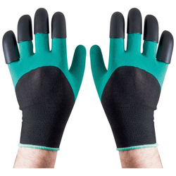 Перчатки садовые с пластиковыми когтями GG-8, размер 9 (L) 003657-SK