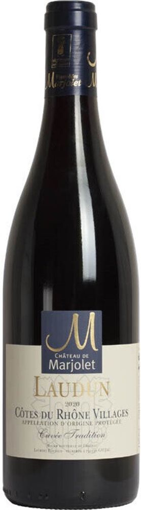 Вино Шато де Маржоле Кот дю Рон Вилляж Лоден Кюве Традисьон Вино Шато де Маржоле Кот дю Рон Вилляж Лоден Кюве Традисьон