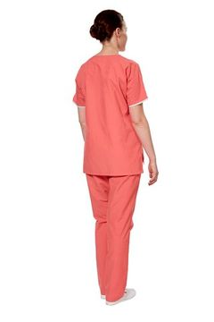 Костюм женский LE6101 (коралл/белый)