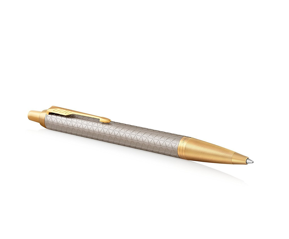Шариковая ручка Parker IM Premium Warm Silver (grey) GT