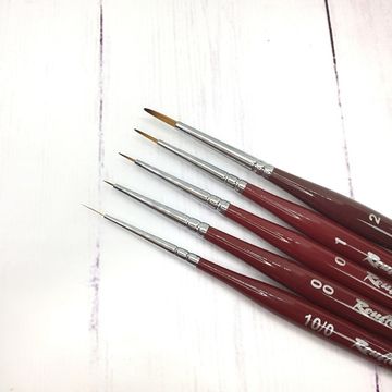 Кисть Рублёв DS13R №10/0 круглая для росписи
