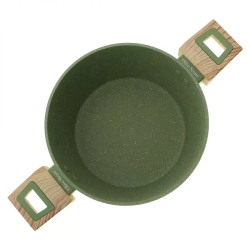 Кастрюля 3.8л Kitchen Star Olive Stone