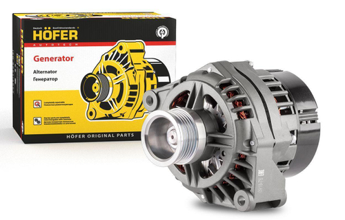 Генератор для ВАЗ 2170 Приора, 2190, 1118 140А Hofer
