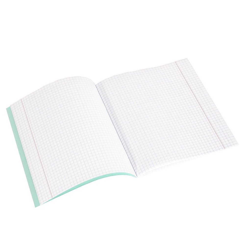 Тетрадь школьная 24л., клетка, Alingar, скрепка, офсет