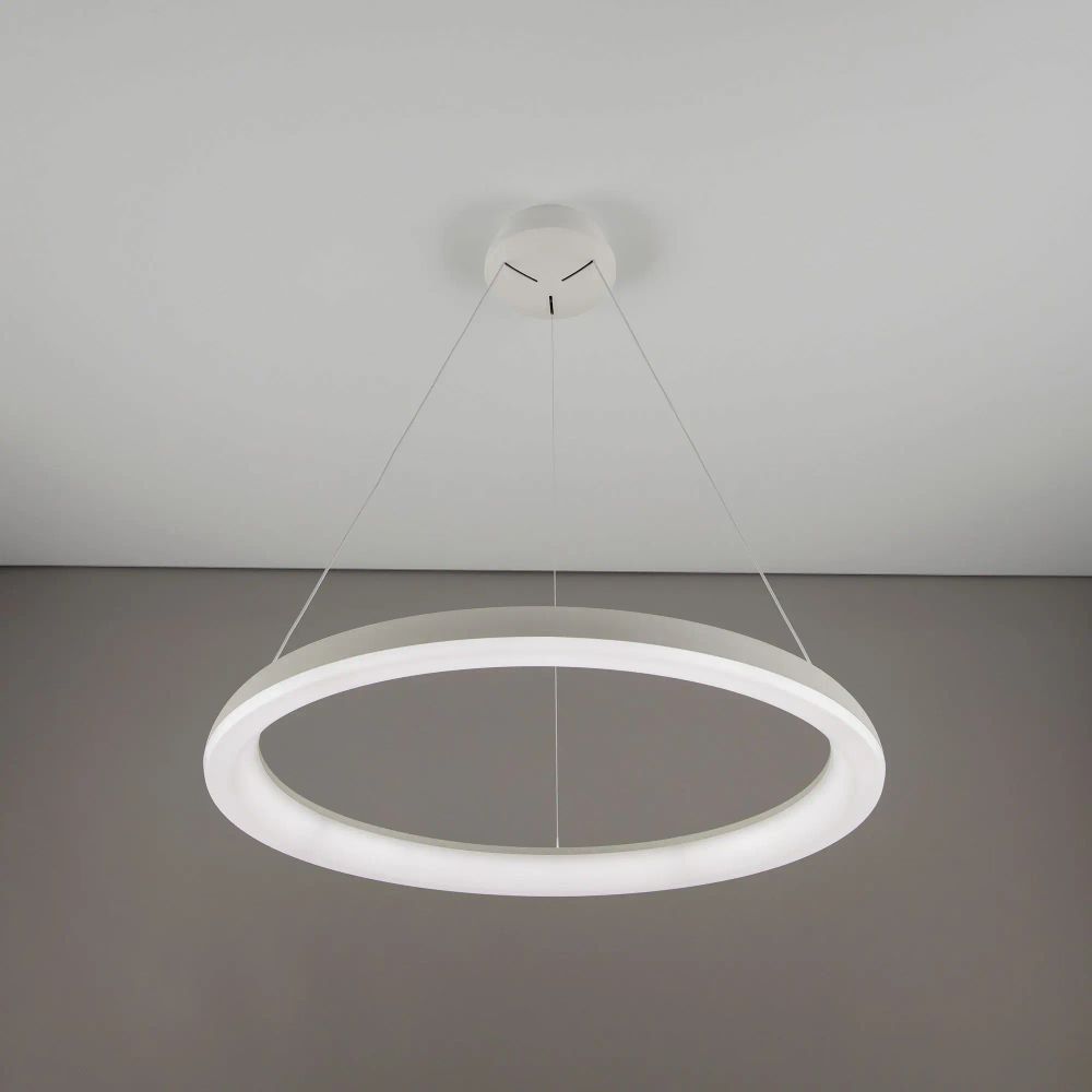 Citilux Юпитер Смарт CL730A090S Умная подвесная люстра Белая