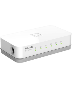 D-Link Unmanaged Switch 5x100Base-TX, plastic case