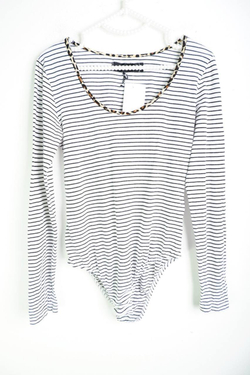 Боди Religion в полоску, маркировка S, визуально на 44 размер